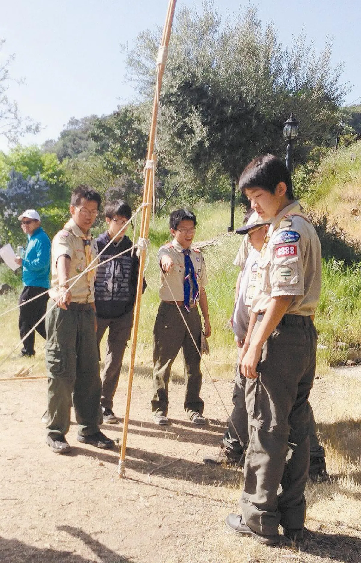 營地實練 西來童軍精進技能