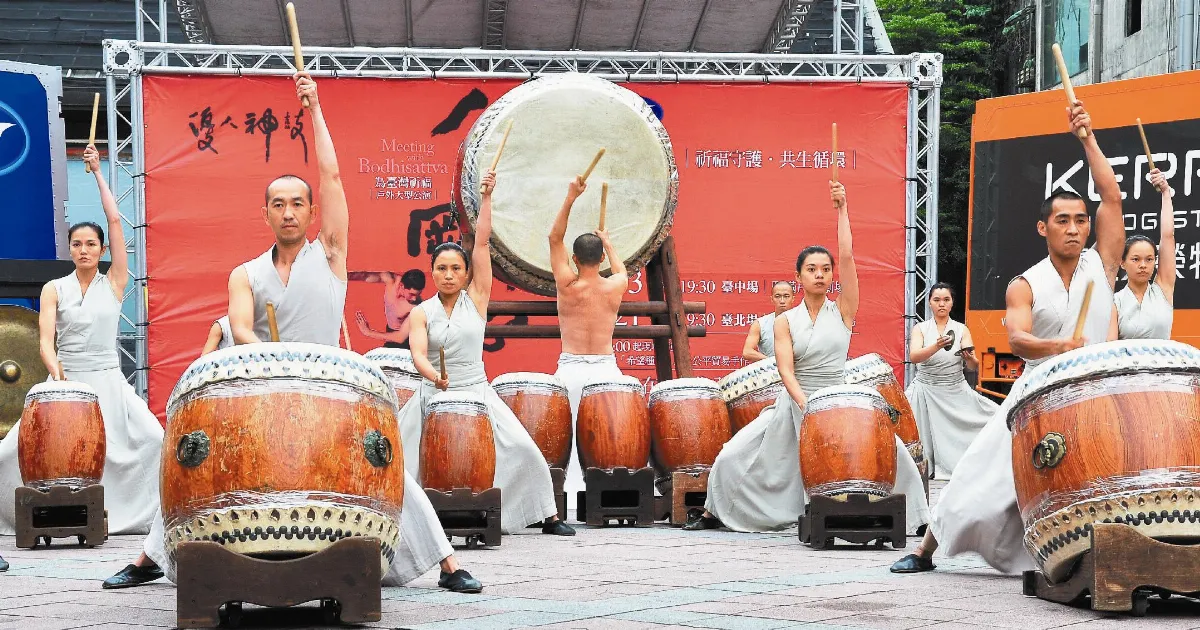 優人神鼓祈福守護 北中南傳動