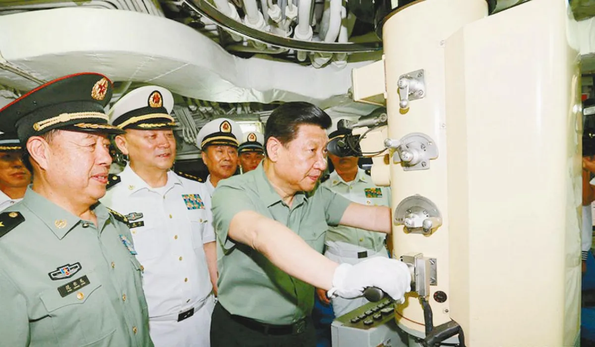 著眼南海局勢 習近平三亞閱兵打氣