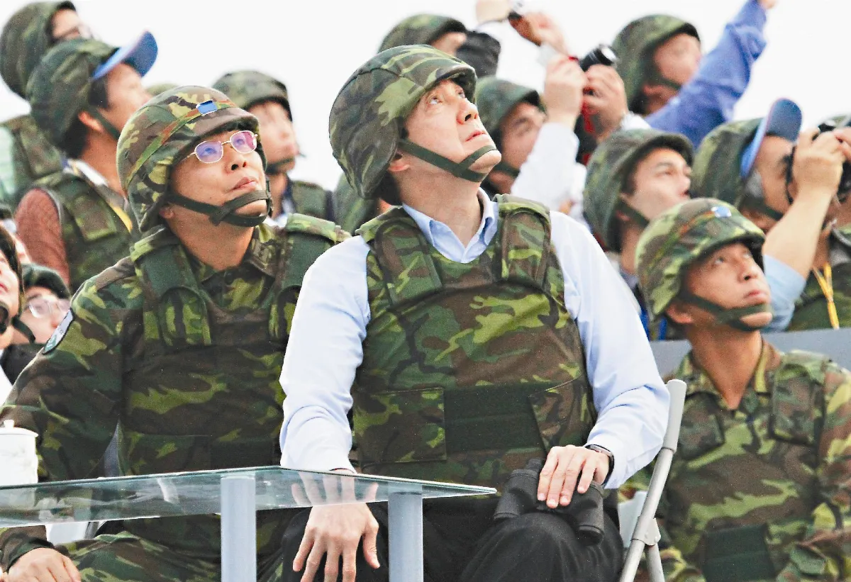 漢光29號演習 軍艦76快砲故障