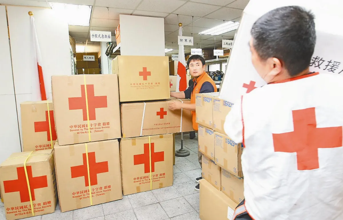 台灣紅會 先遣小組今赴雅安