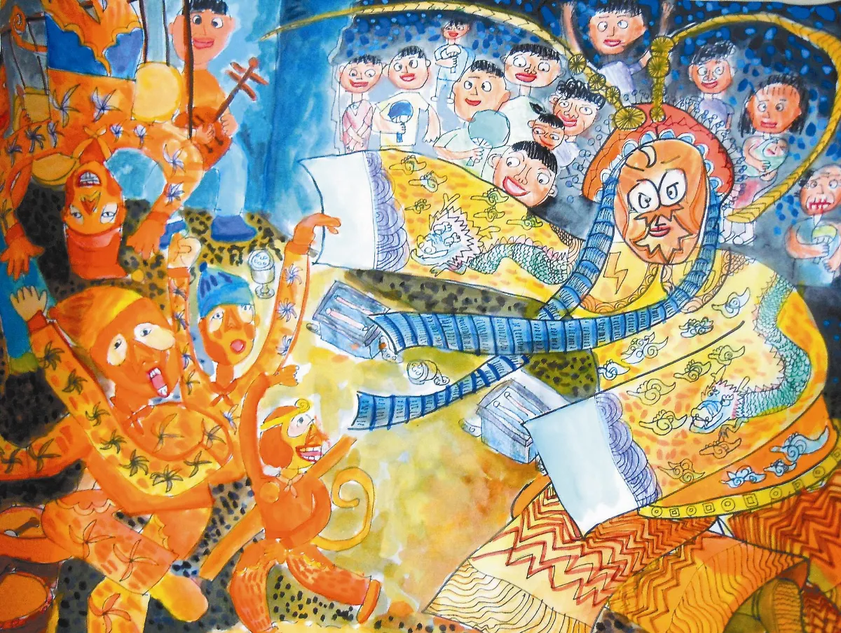 快樂塗鴉簿  國劇七十二變