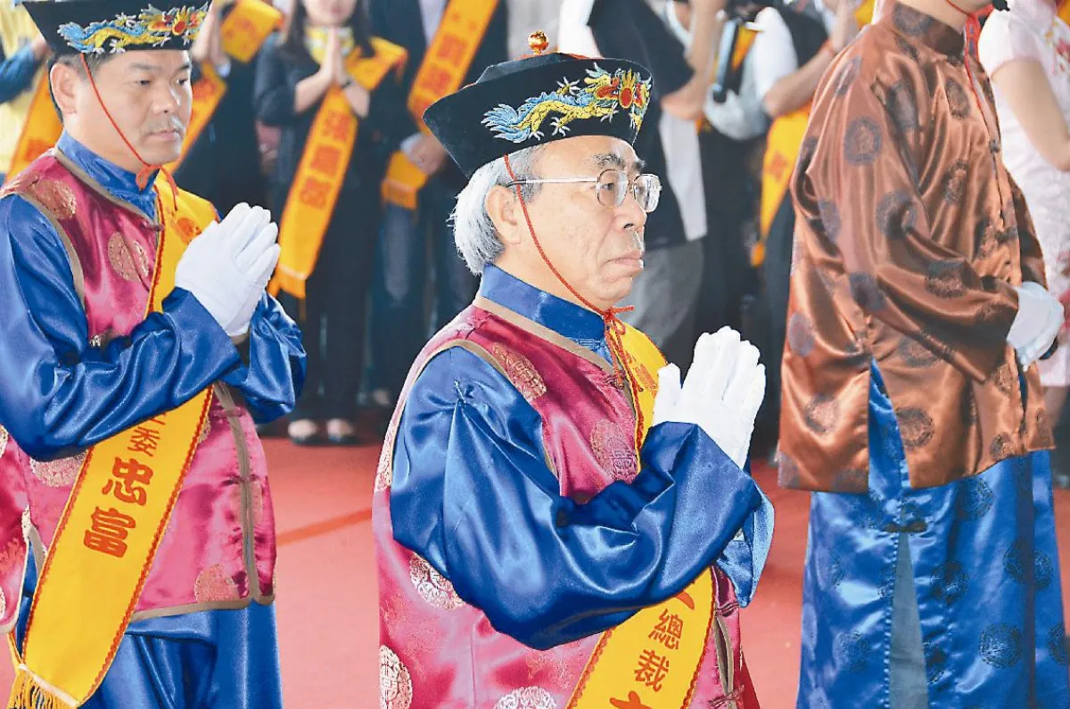 循古禮為媽祖祝壽