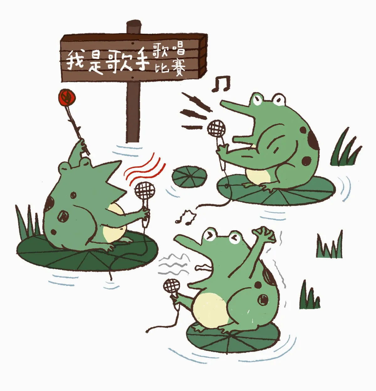 這是真的嗎？ 青蛙叫，是因為下雨！？