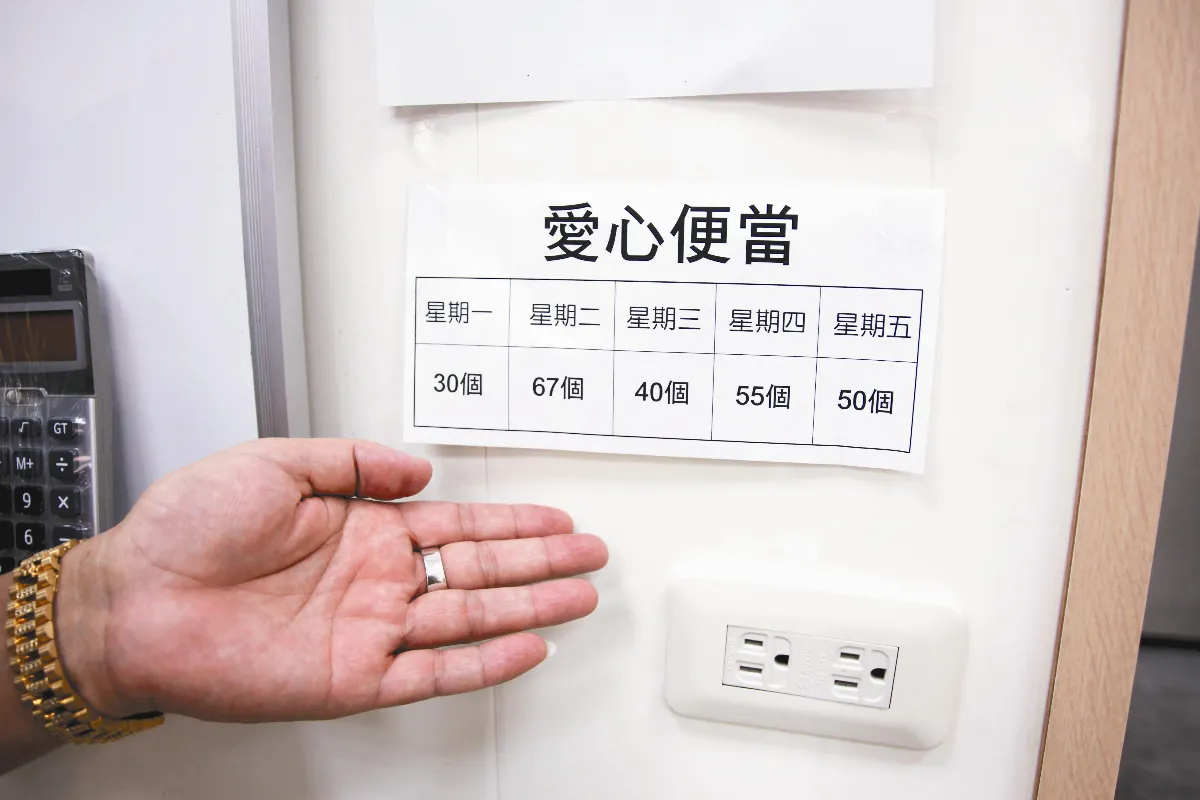 捐千萬家產 送代用便當