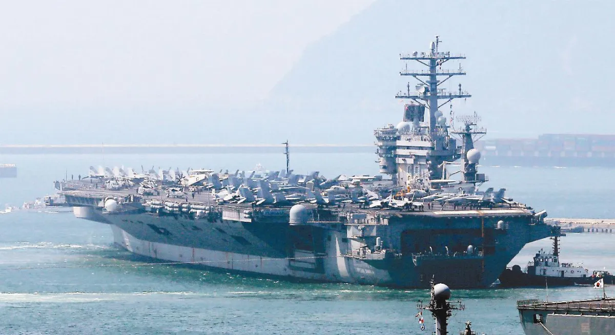 北韓批：惡意挑釁尼米茲核航艦  參與韓美軍演