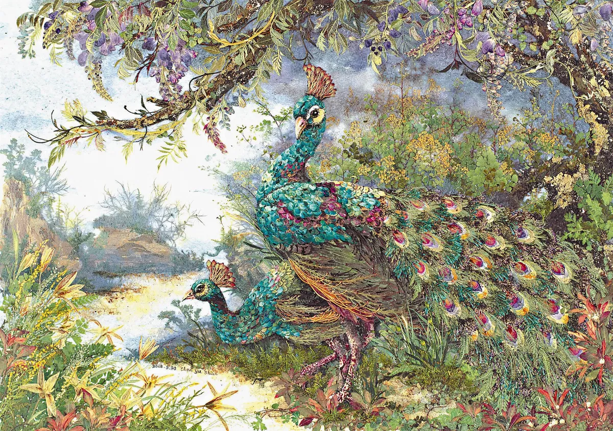 【陳毓姍押花藝術展】自信之美