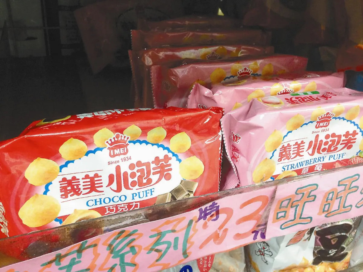 義美小泡芙摻過期原料 恐下肚