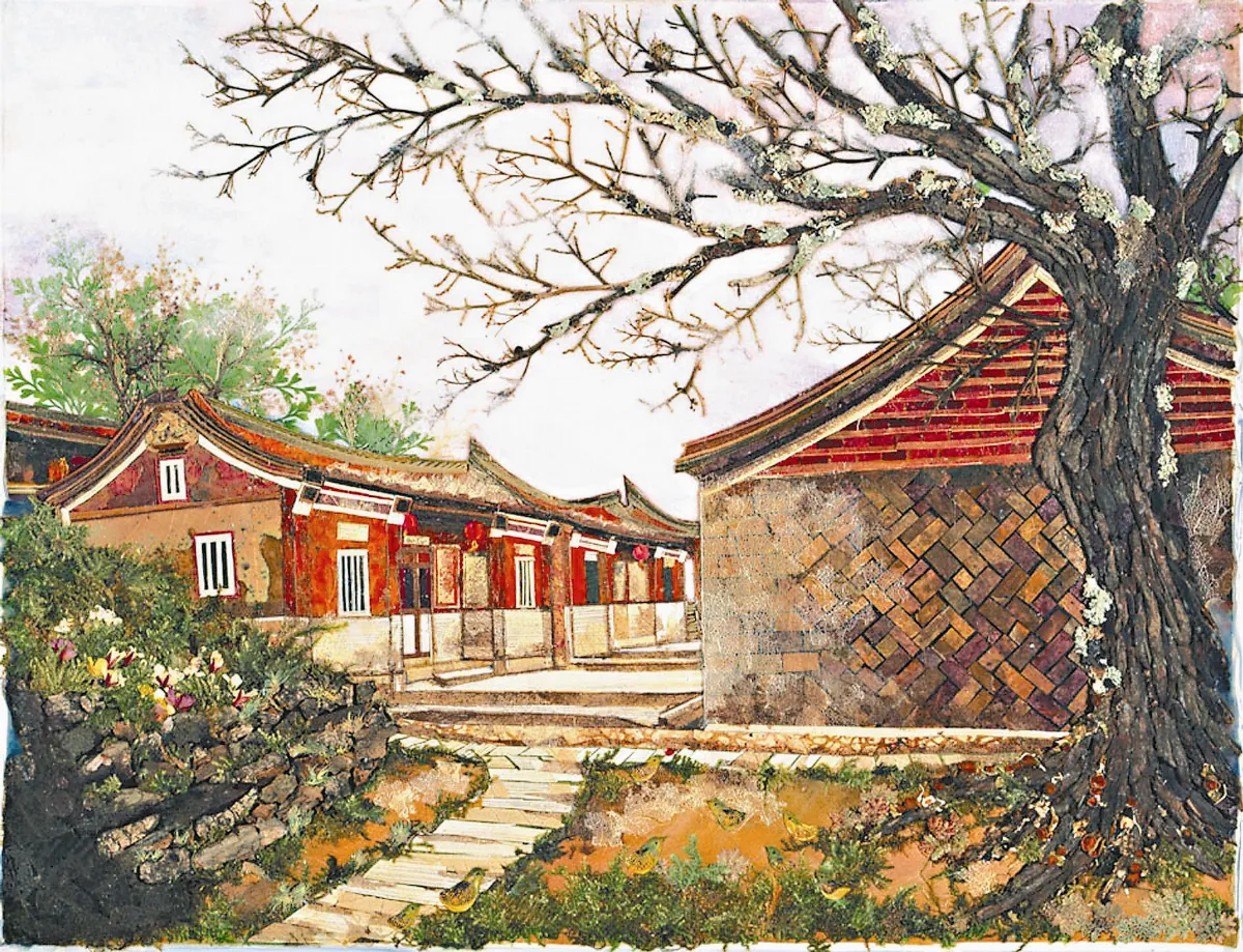 【陳毓姍押花藝術展】金門古厝
