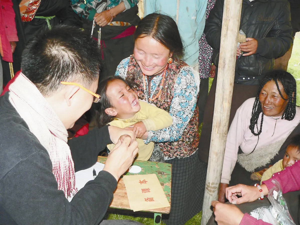 雪融了，我義診去了