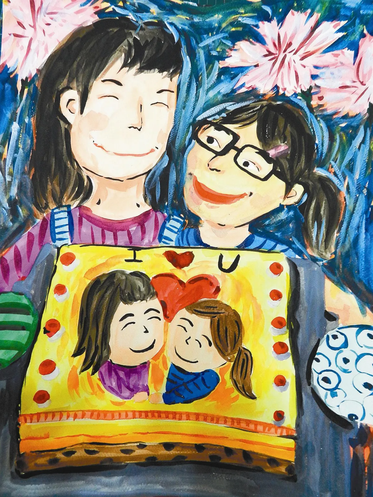 快樂塗鴉簿   母親節蛋糕