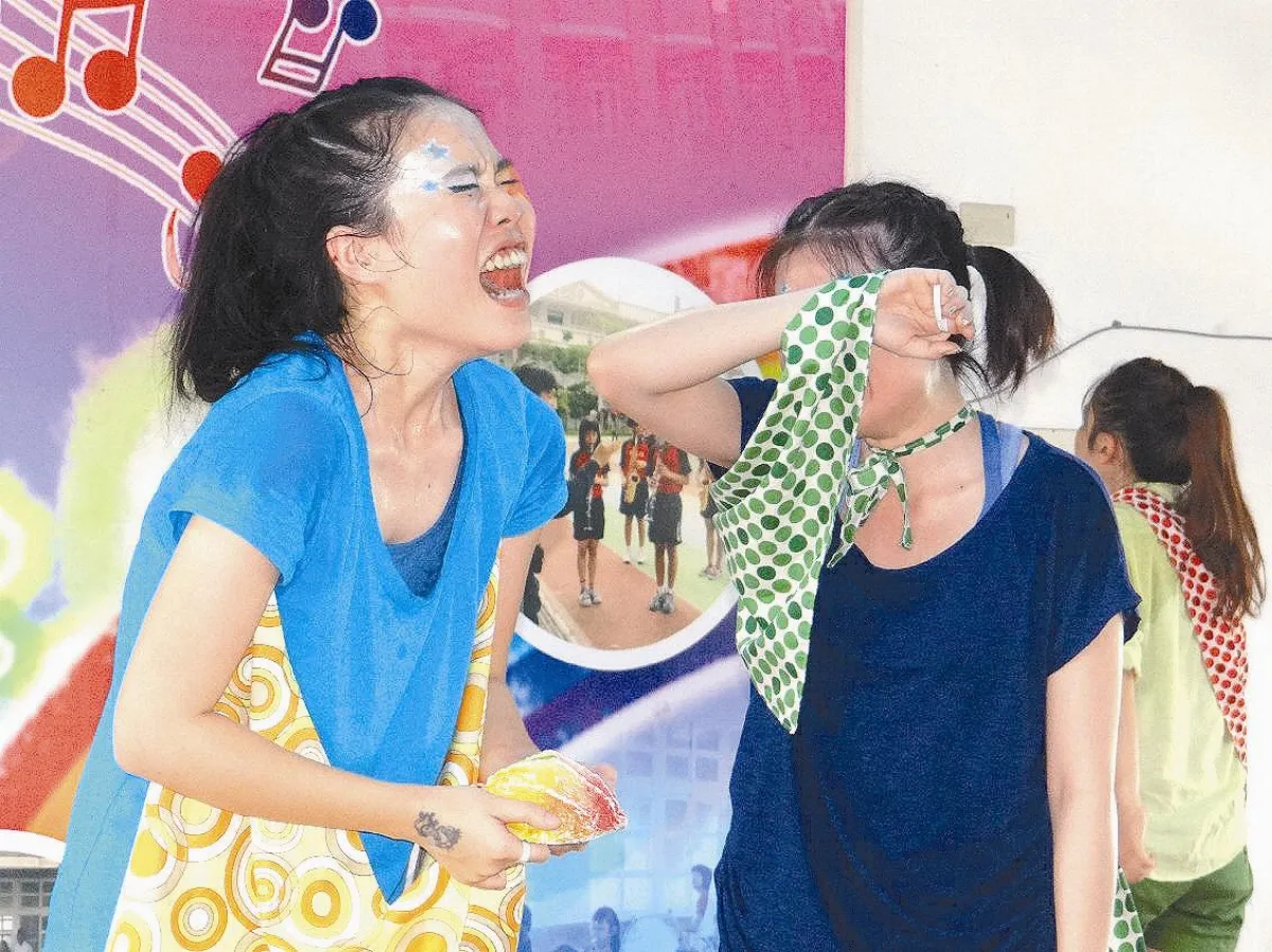 阮劇團藝文播種 永安國小驚呼連連