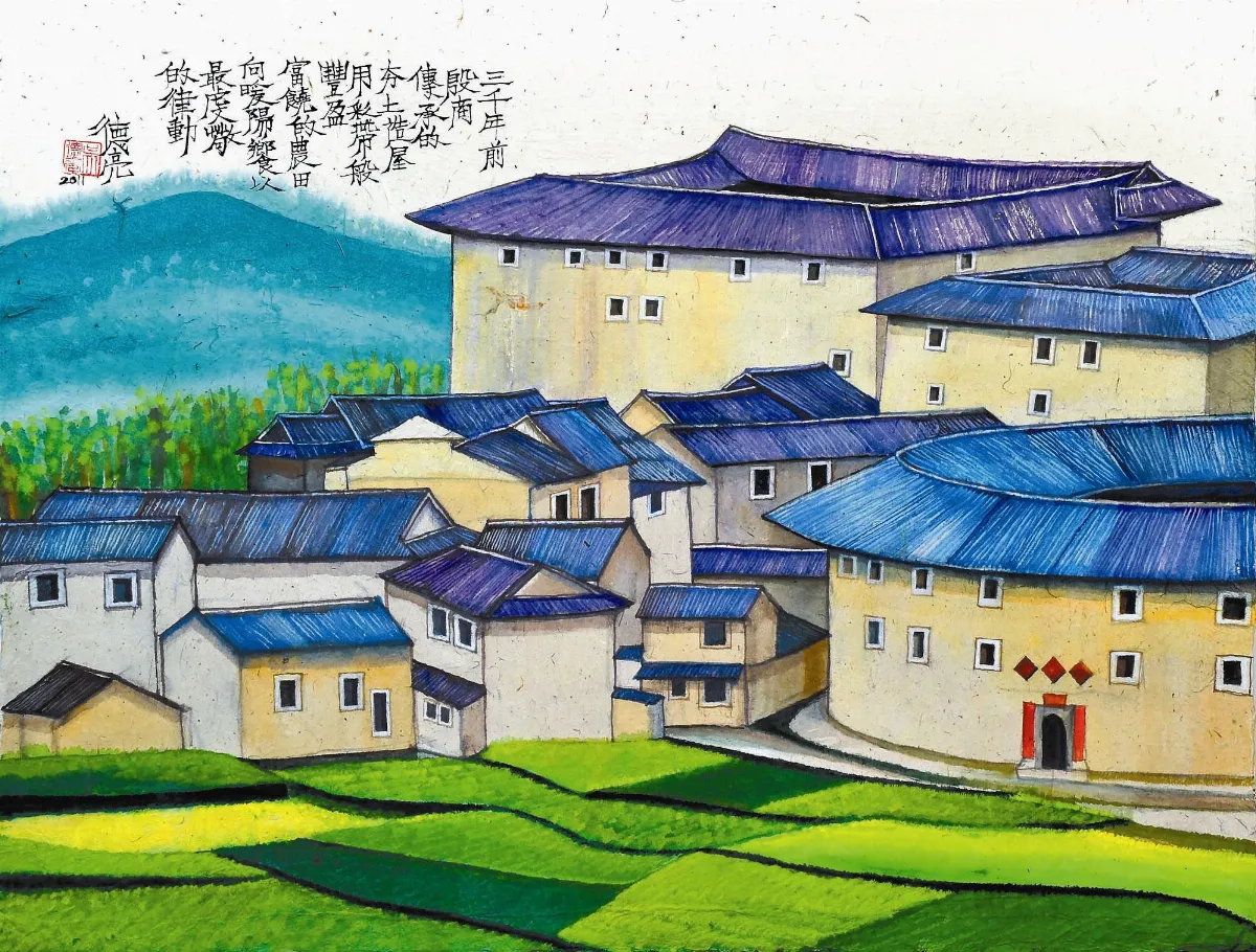 茶來茶去在福建土樓看見台灣美人