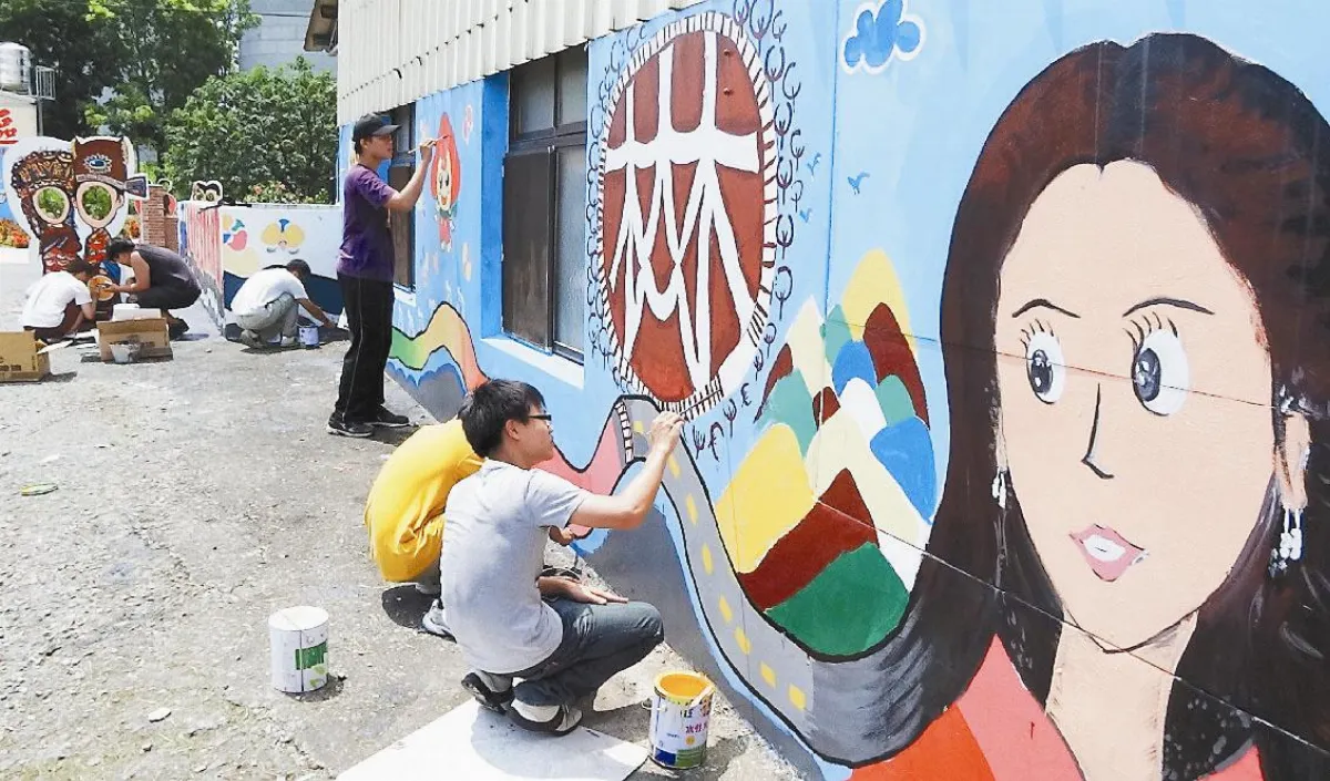 南華巧思 老社區變米蘭小鎮