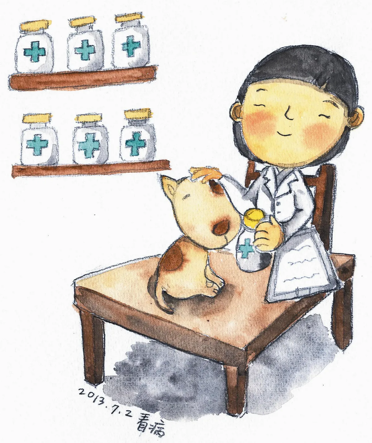 星雲說偈 看病為最