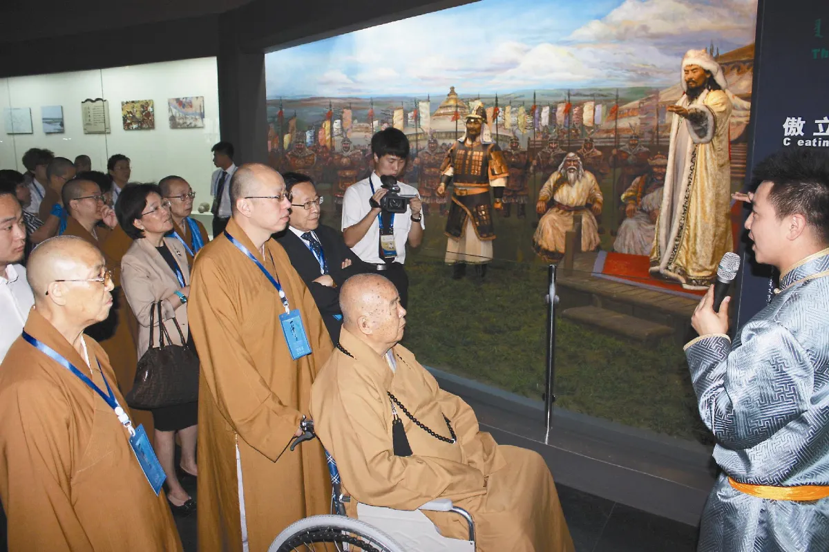 參觀草原天驕展 了解千年蒙古