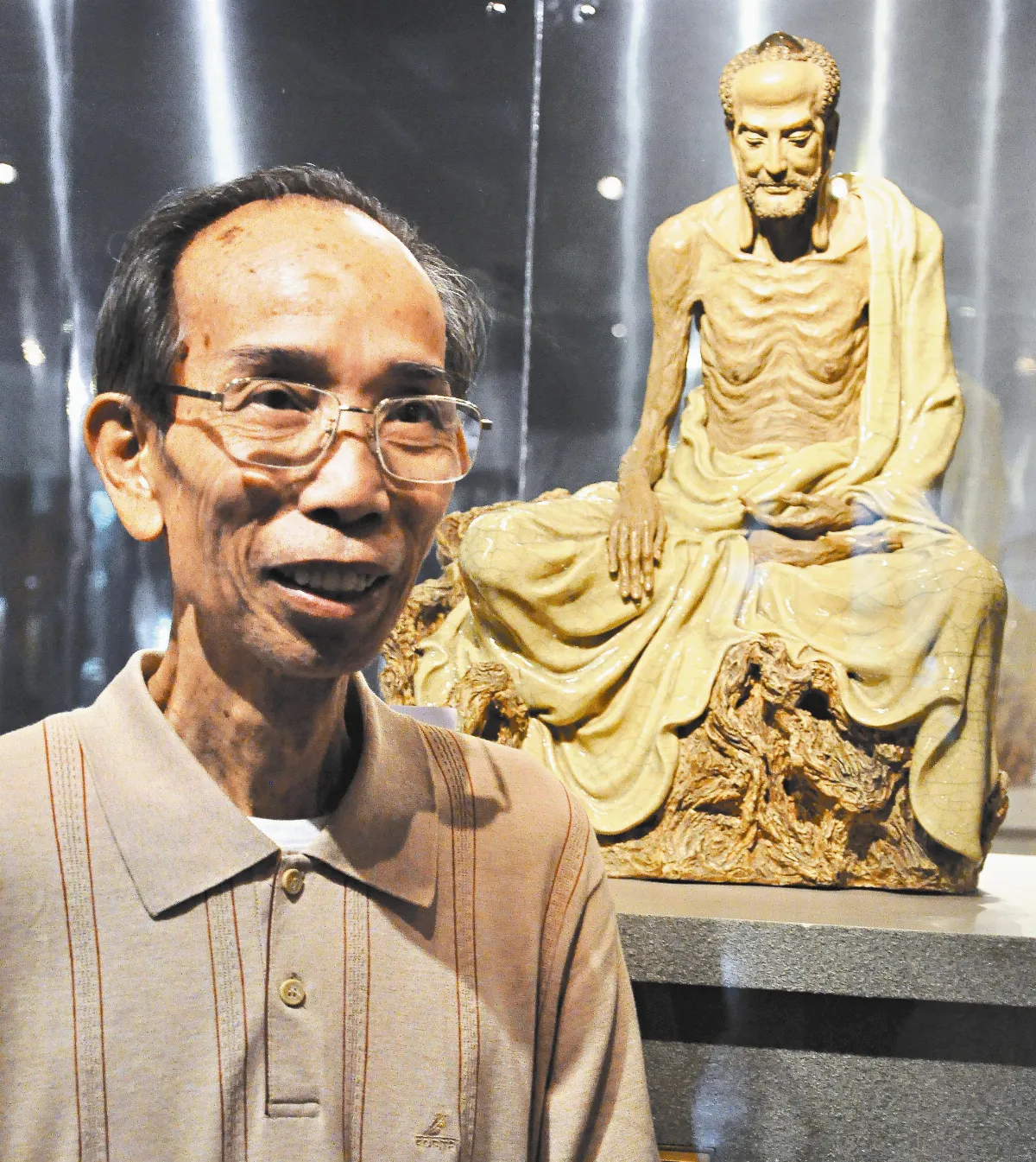 轉念看世間    上善若水 廖洪標創新石灣陶境界