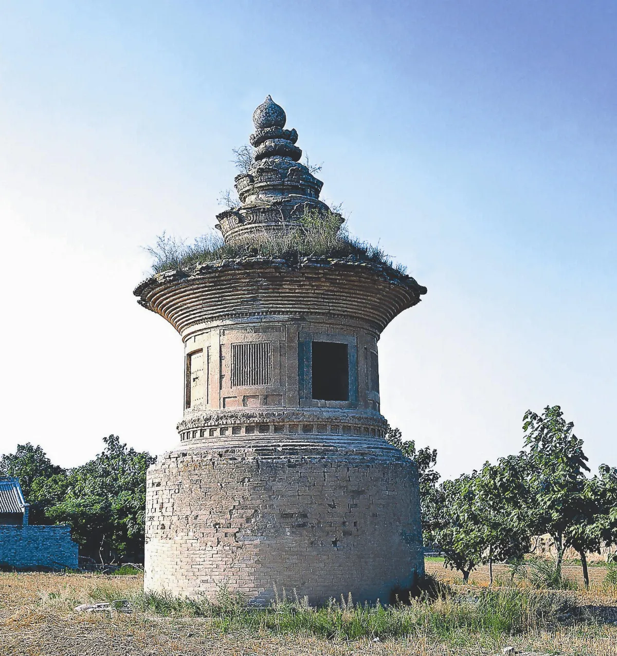 【世界佛教美術圖說大辭典‧建築卷】泛舟禪師塔