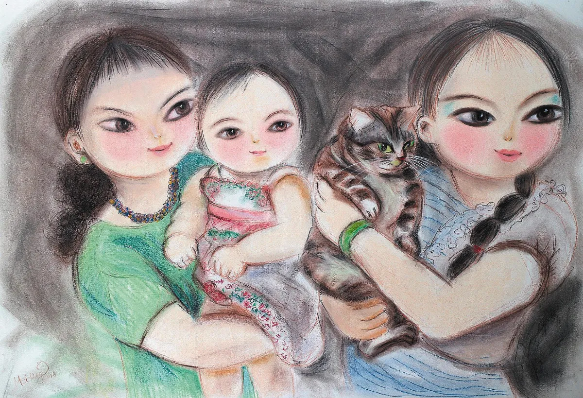 【看趣味‧李美玲個展】              我家寶貝最可愛