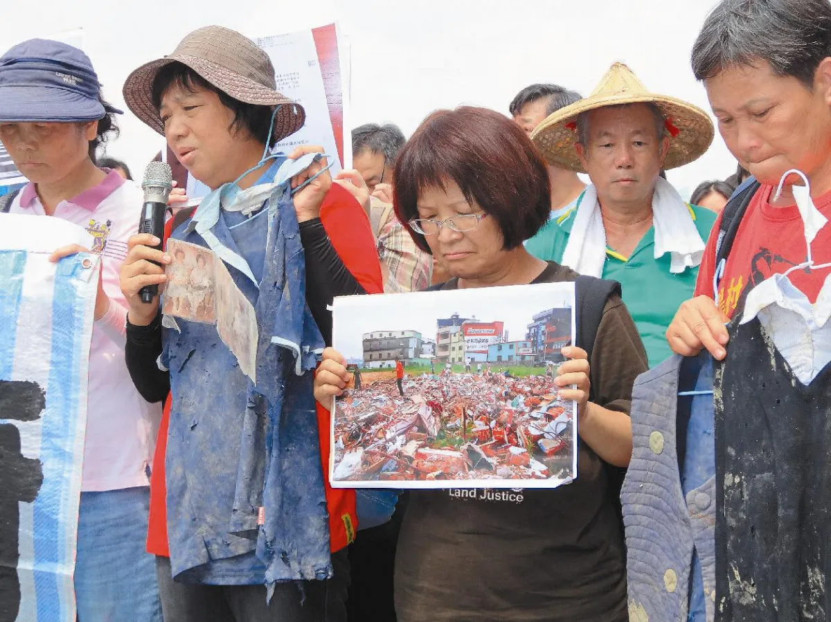 大埔返凱道 揚言拆強盜政府