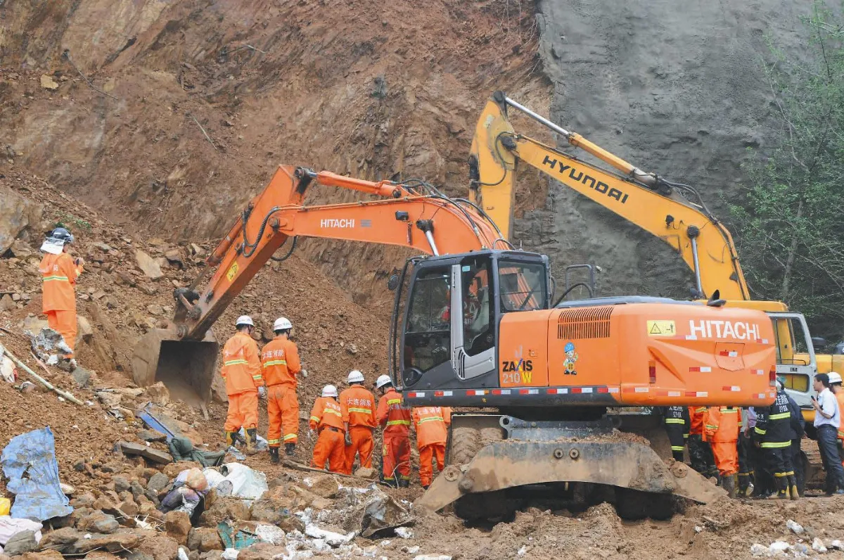 山東水庫塌  雲南大連山崩