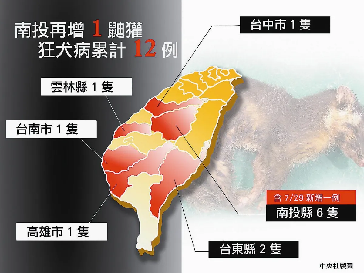 防堵狂犬病疫情 普查全台狗貓