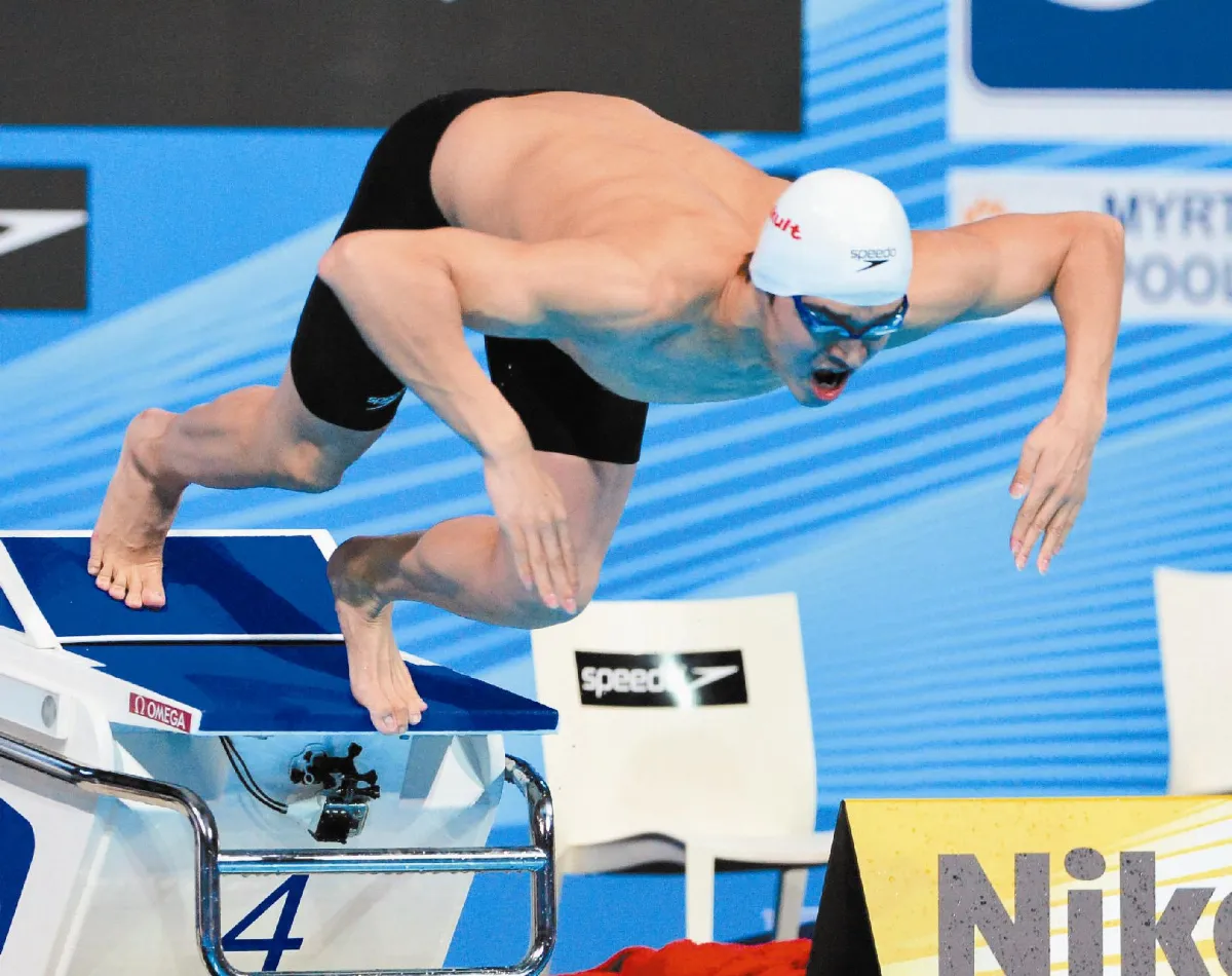 游泳世錦賽  熬過換師風波 孫楊四百自摘金