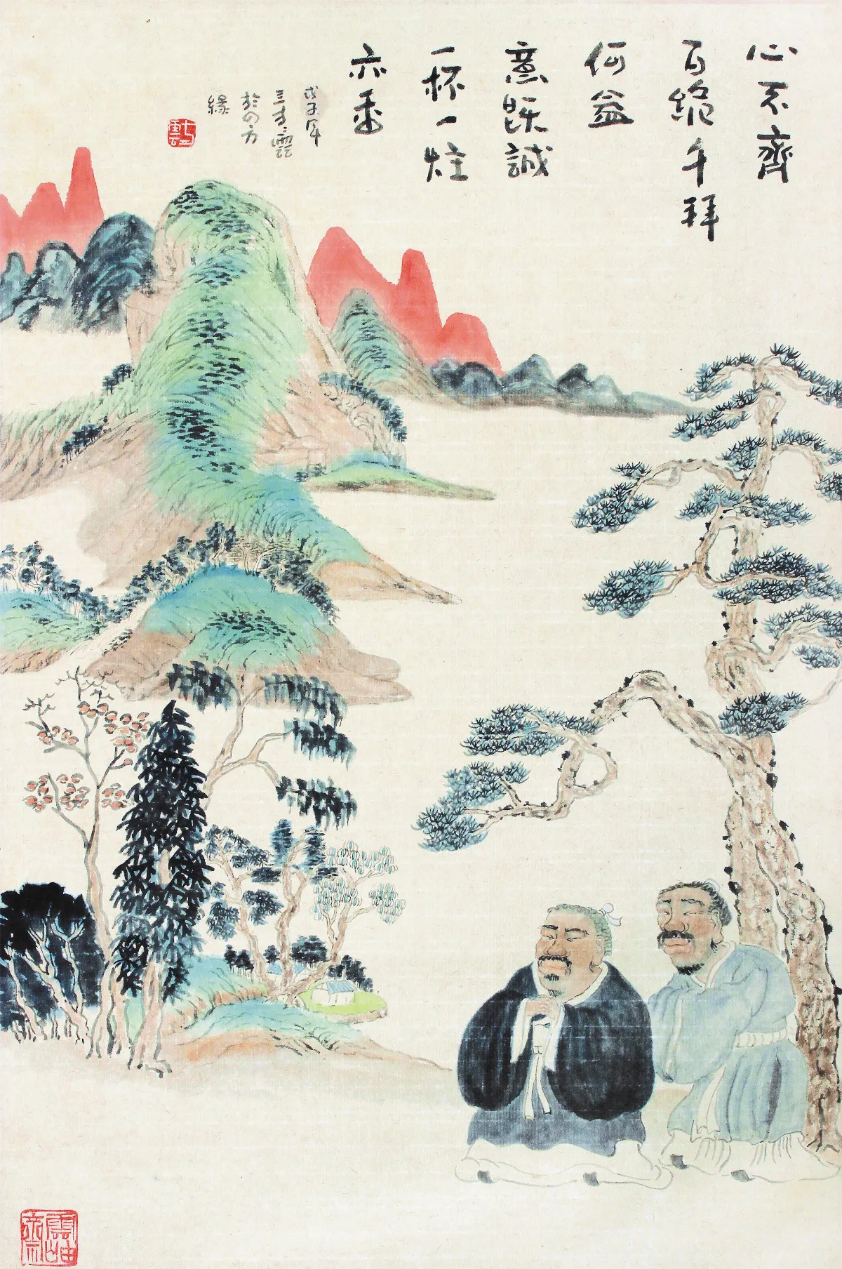 【雲‧禪‧畫】一杯一炷亦香