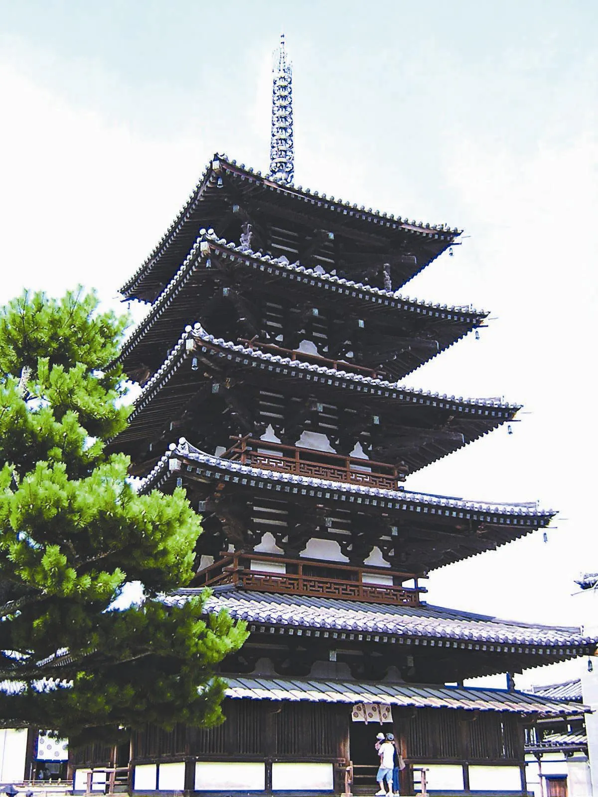 【世界佛教美術圖說大辭典‧建築卷】法隆寺五重塔