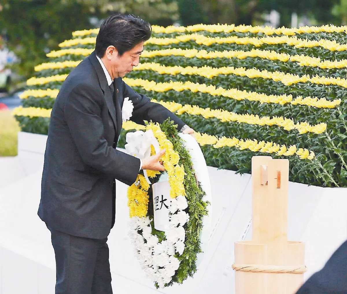 安倍談原爆 日有責根除核武