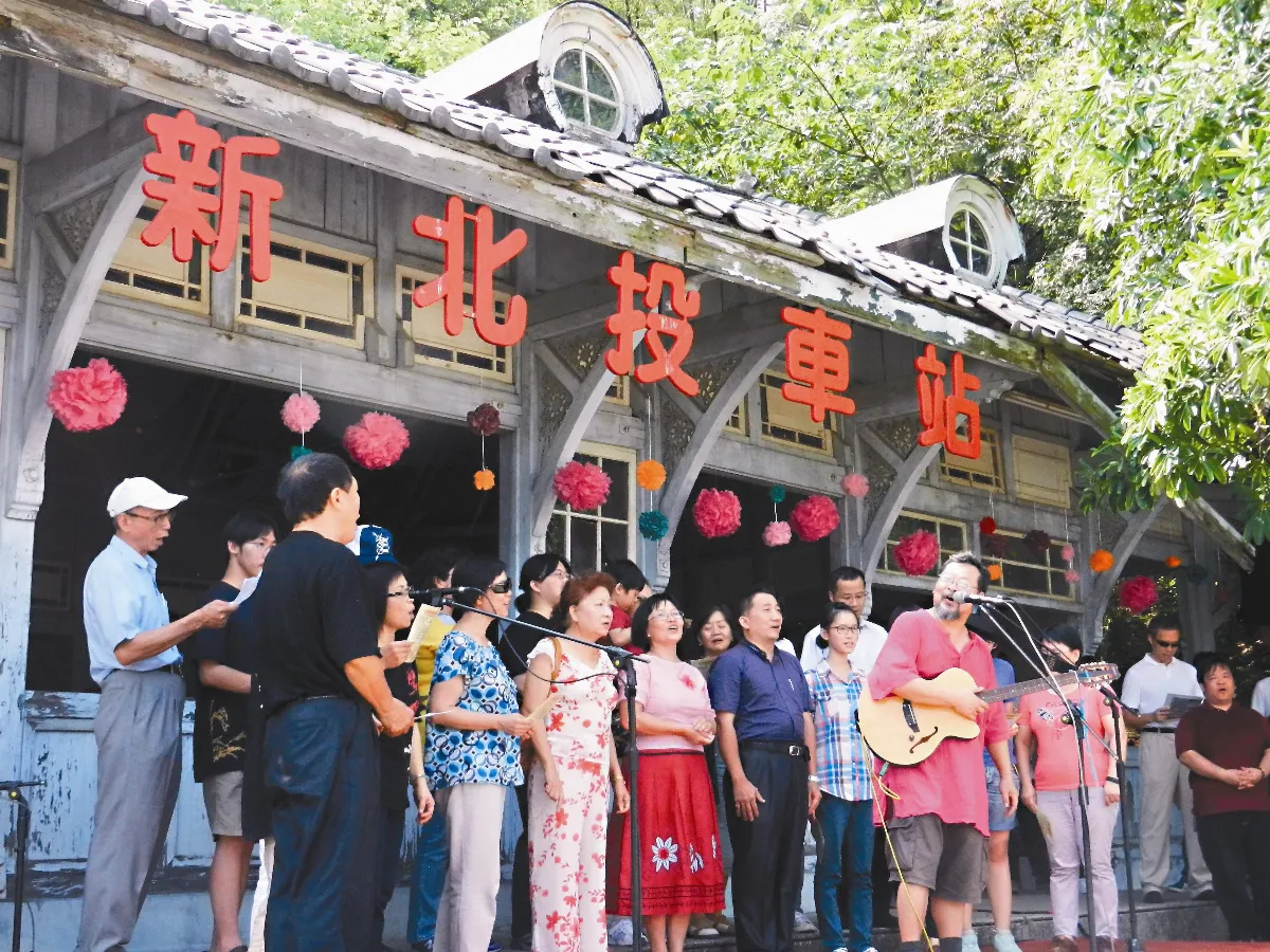 流浪24年 新北投車站回家