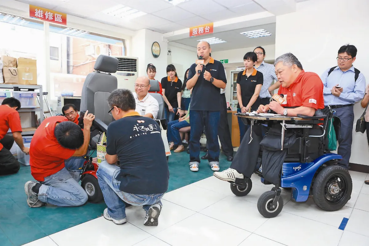 身障者維修輔具 全台唯一