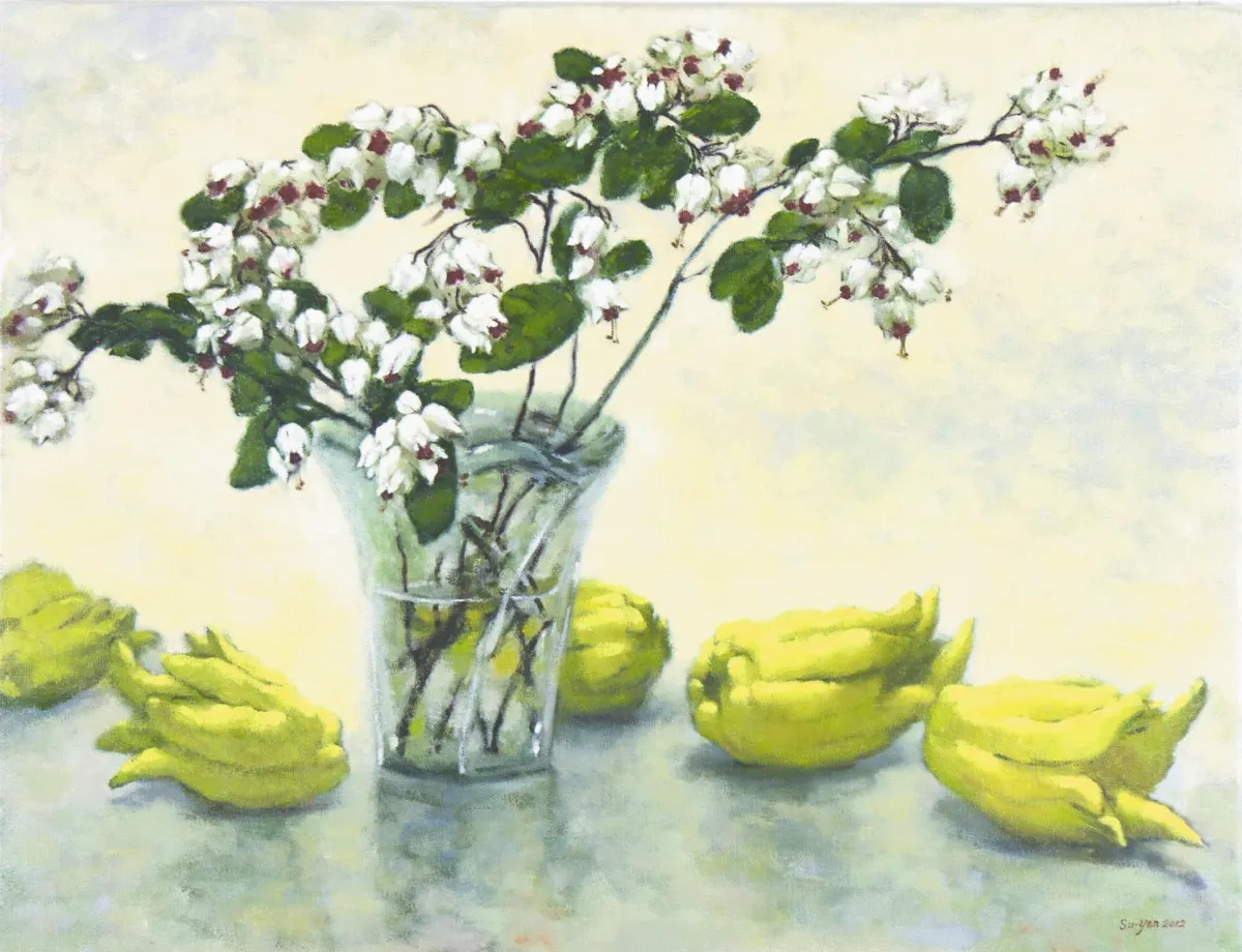 【後山靚采‧張素燕油畫展】佛手龍珠