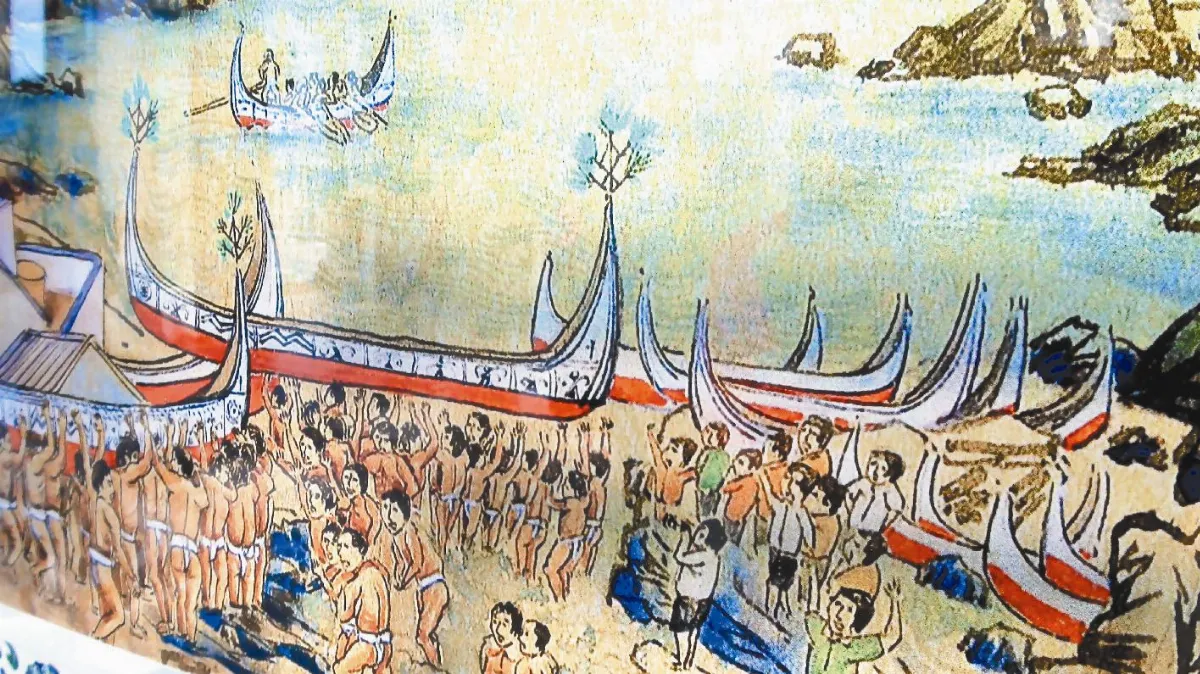 玻璃豐運圖 畫出台灣文化