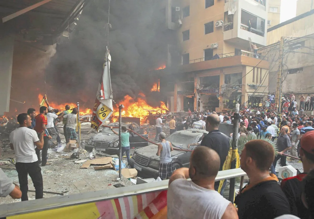 炸毀5大廈黎巴嫩恐襲 逾300死傷