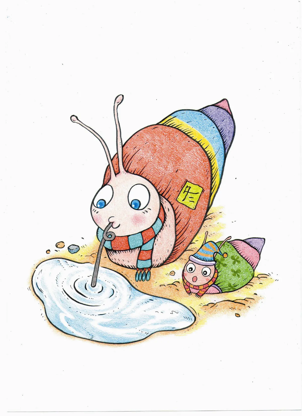 俚語好好玩   田螺含水會過冬