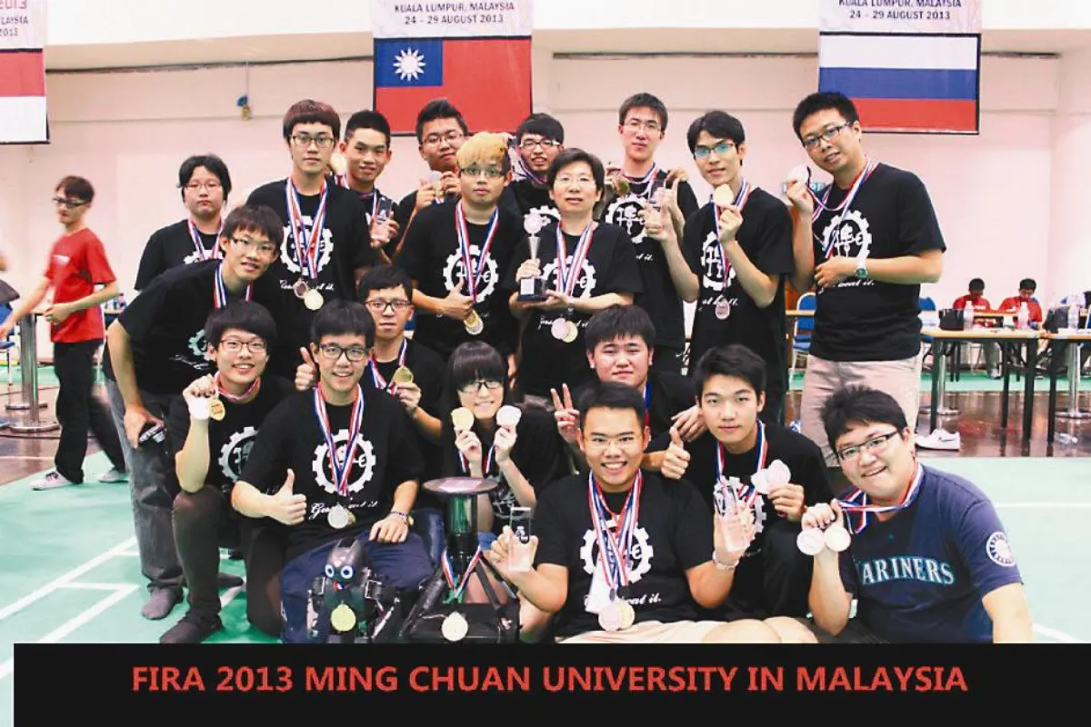 世界盃機器人賽  銘傳4金5銀獎最多