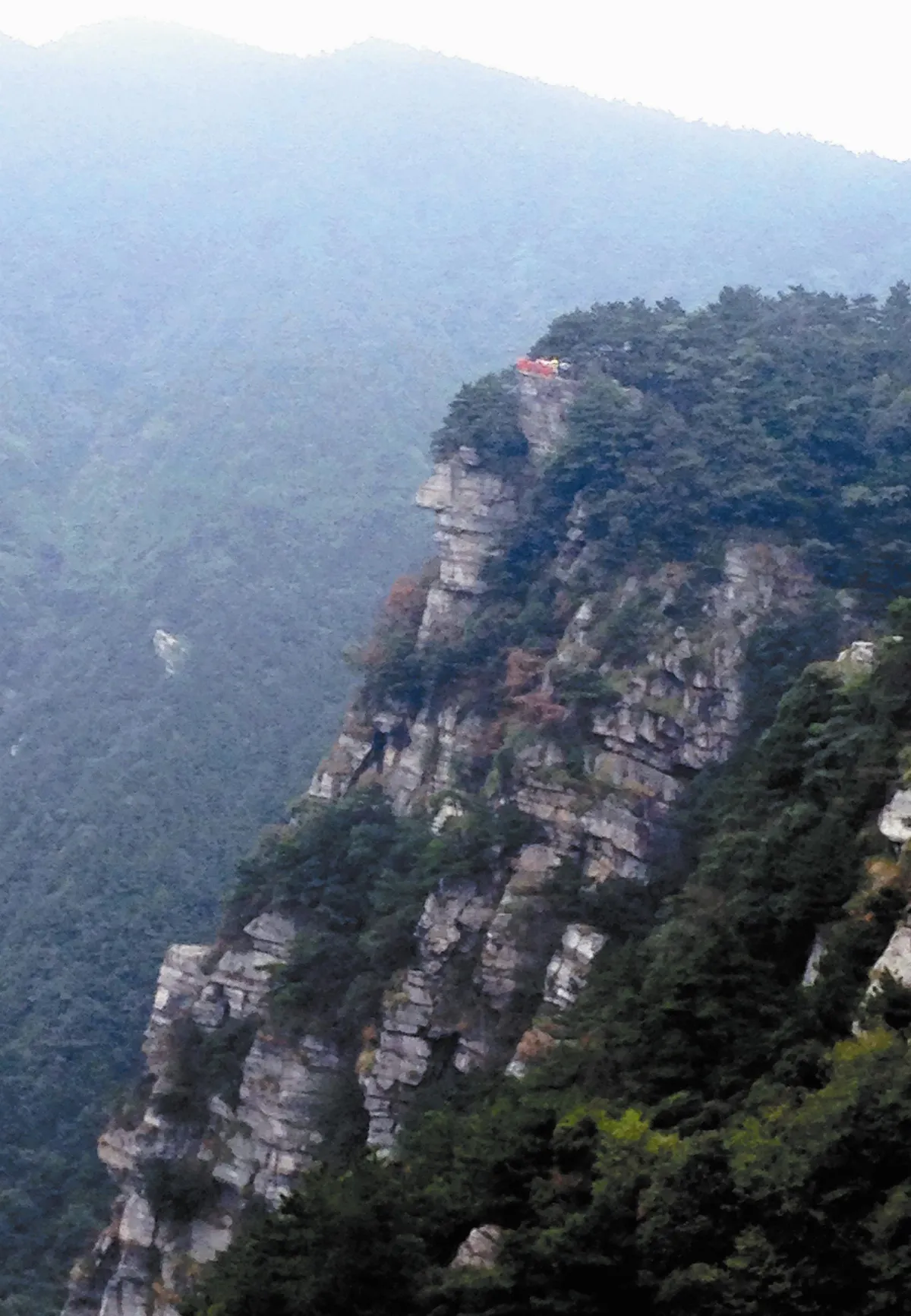 江西廬山 巨型人臉