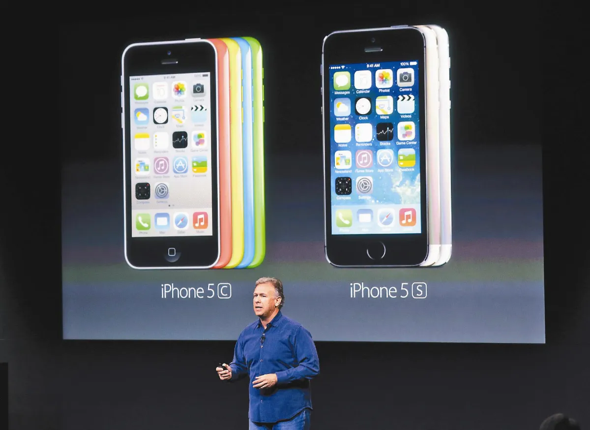 iPhone兩新機亮相 5S增指紋辨識