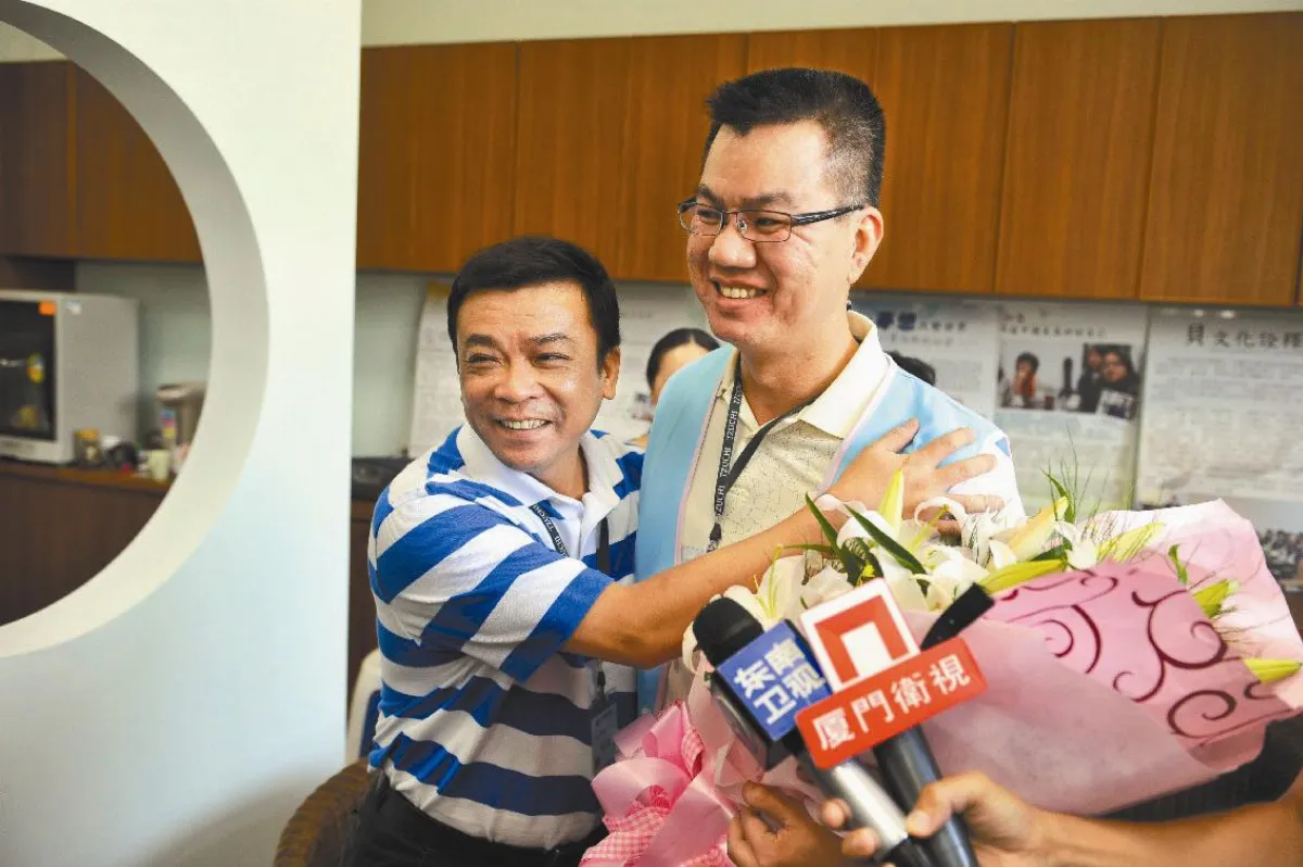 兩岸骨髓捐、受者相見歡