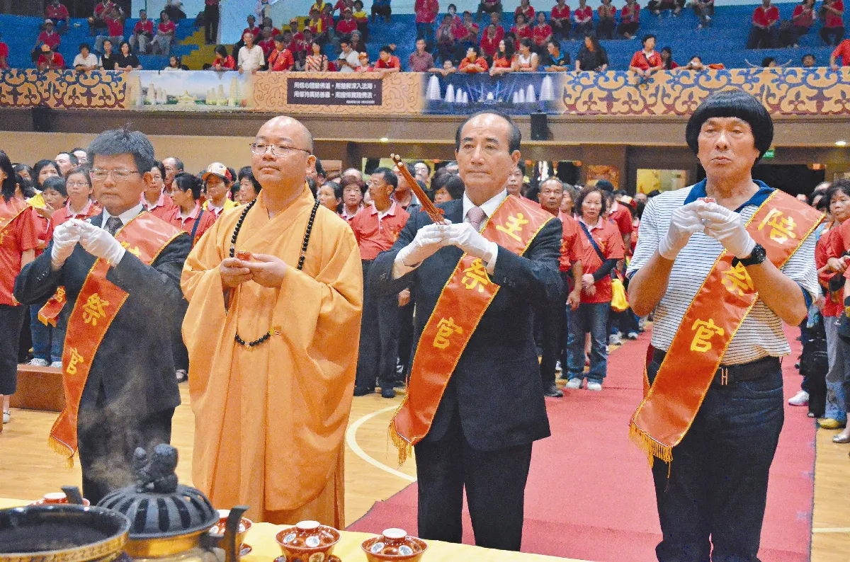 無懼天兔 媽祖法船開到佛光山