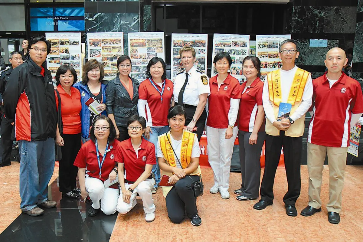 多倫多佛光人 參與警民同樂日