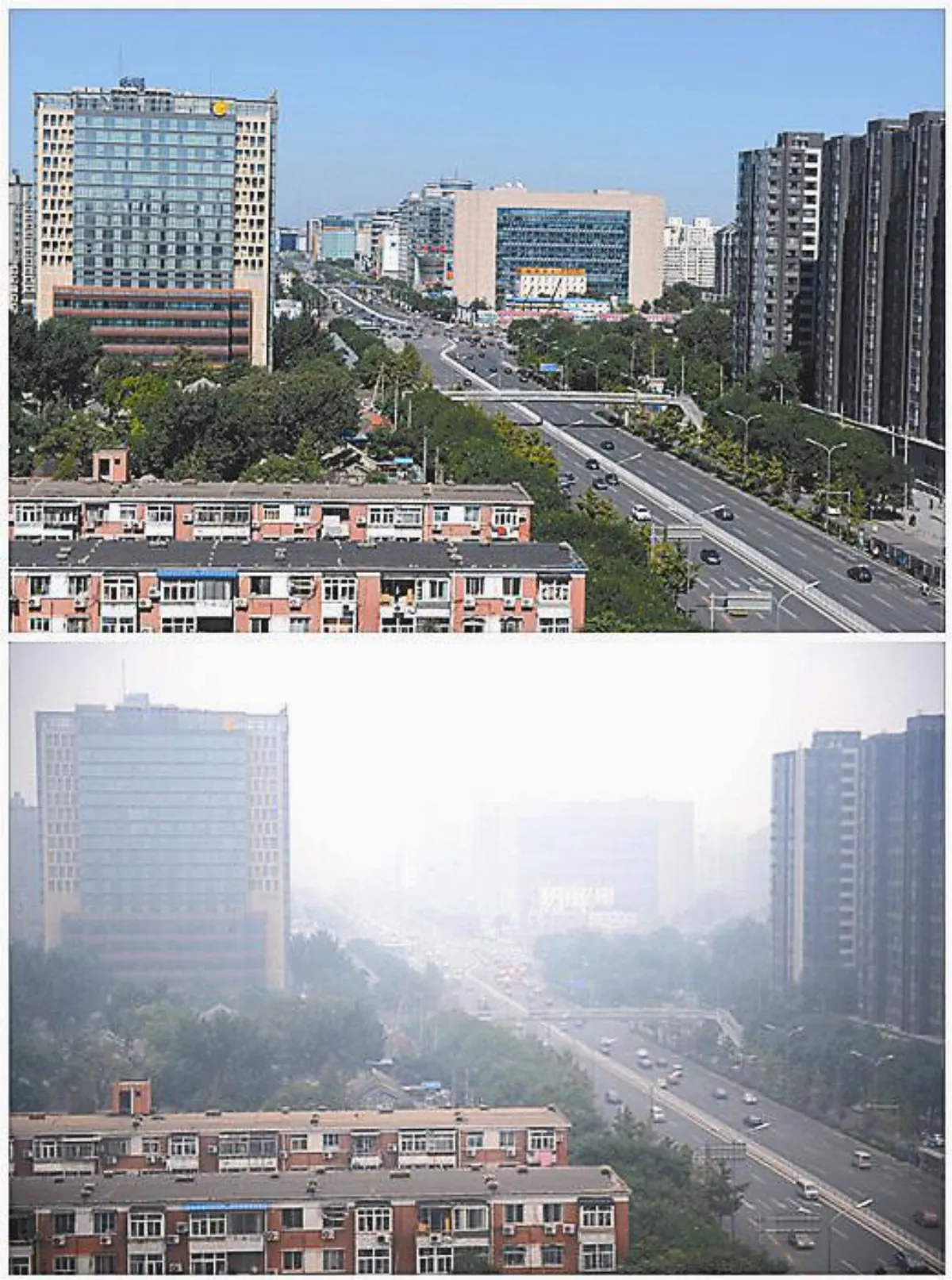 北京陷霾伏