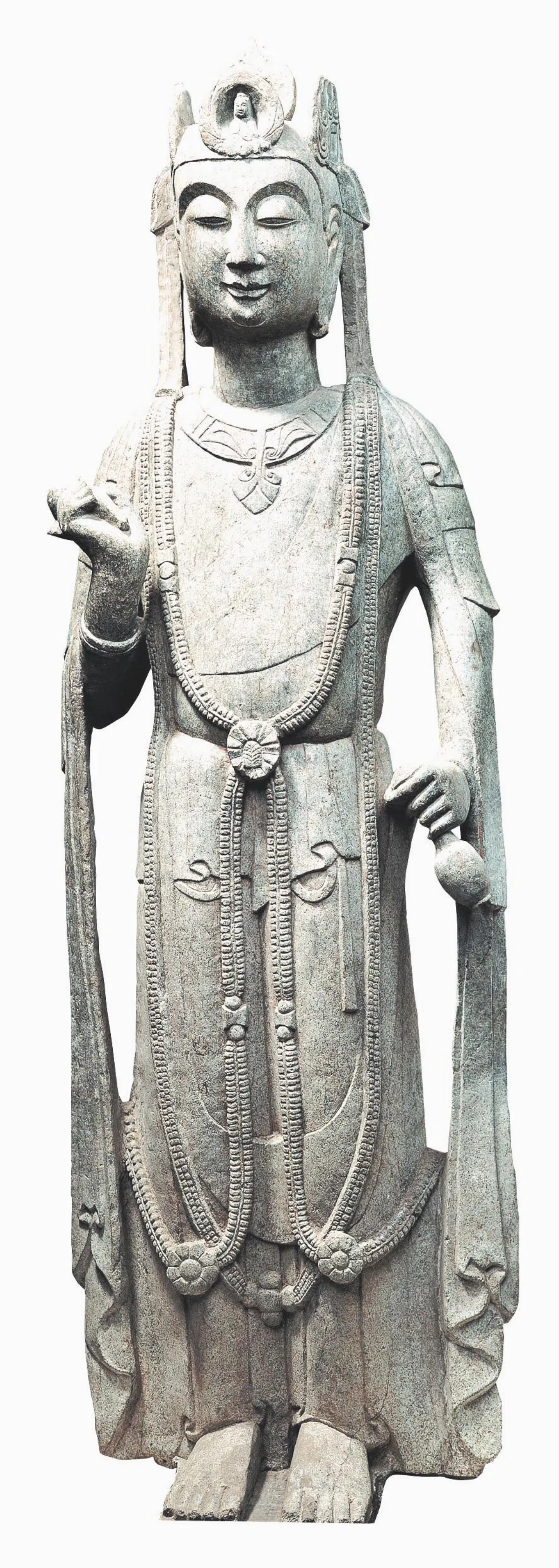 【光照大千‧絲綢之路的佛教藝術特展】　石觀音立像