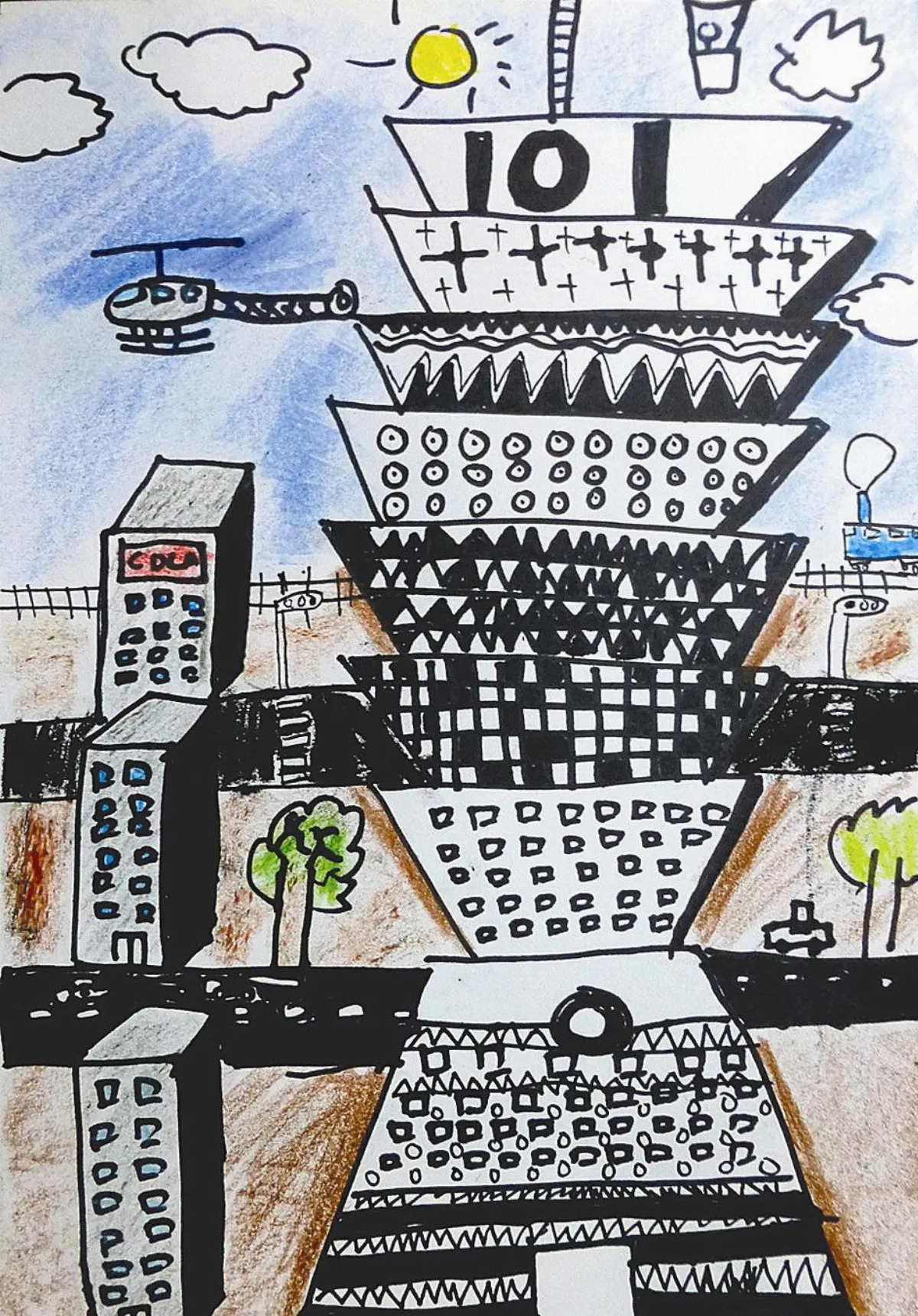 快樂塗鴉簿   台北101