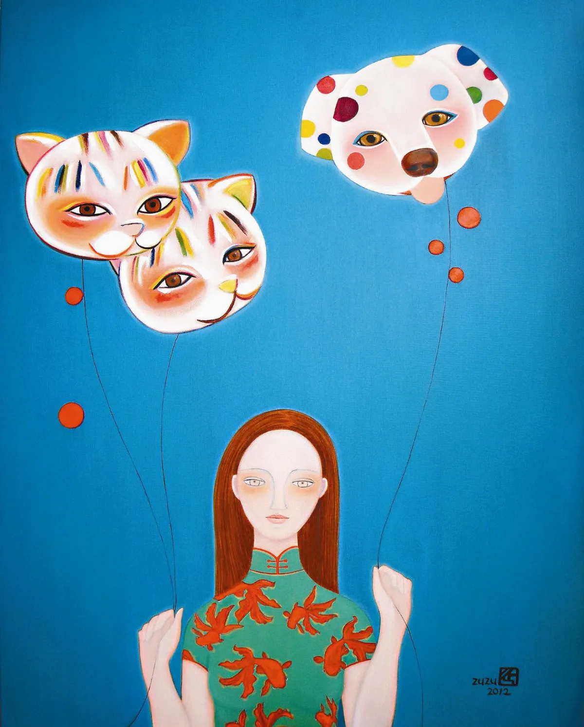 陳品蓉油畫個展  宅女不偽裝