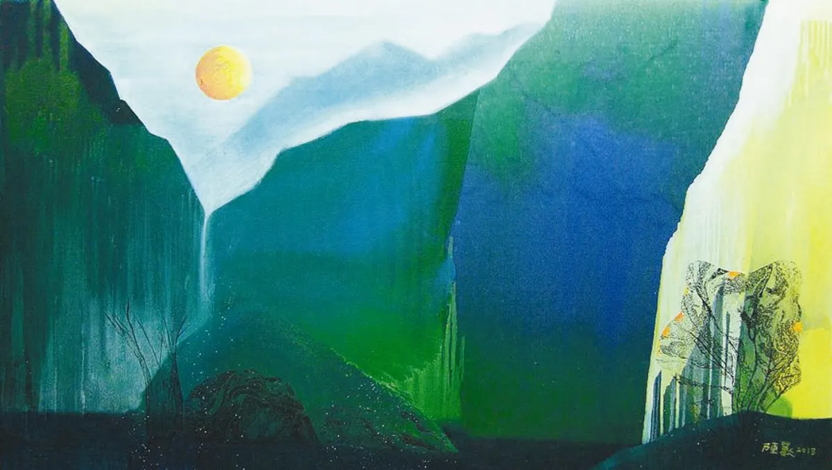 【潺湲儃佪‧陳歡油畫個展】長江三峽