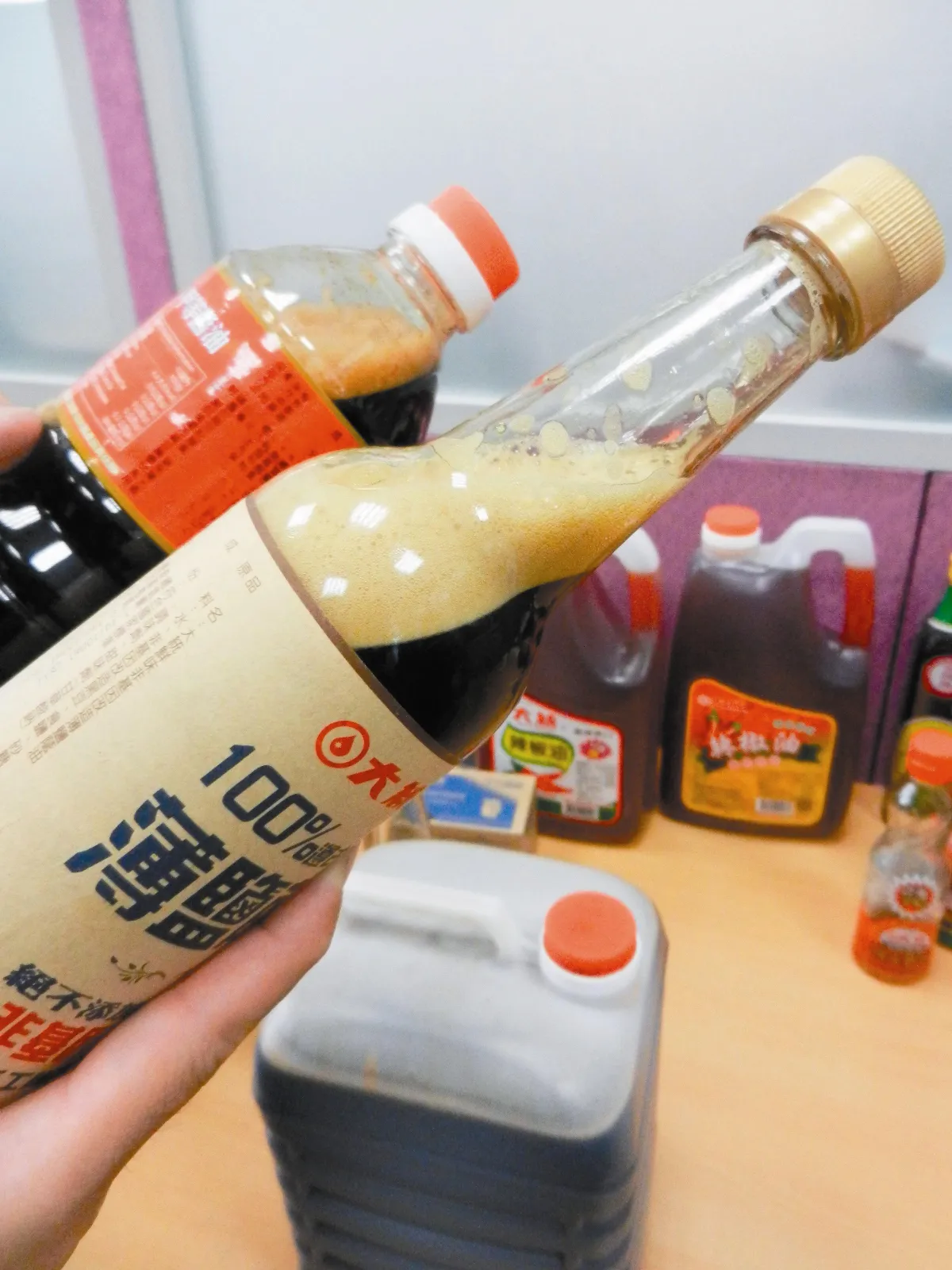 化學、調和醬油  占市售九成五