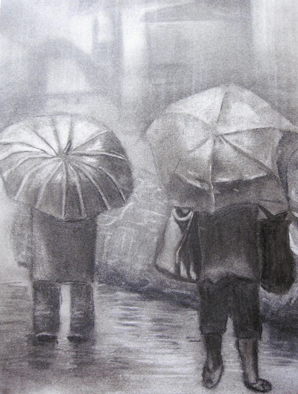 青春藝林   雨中即景