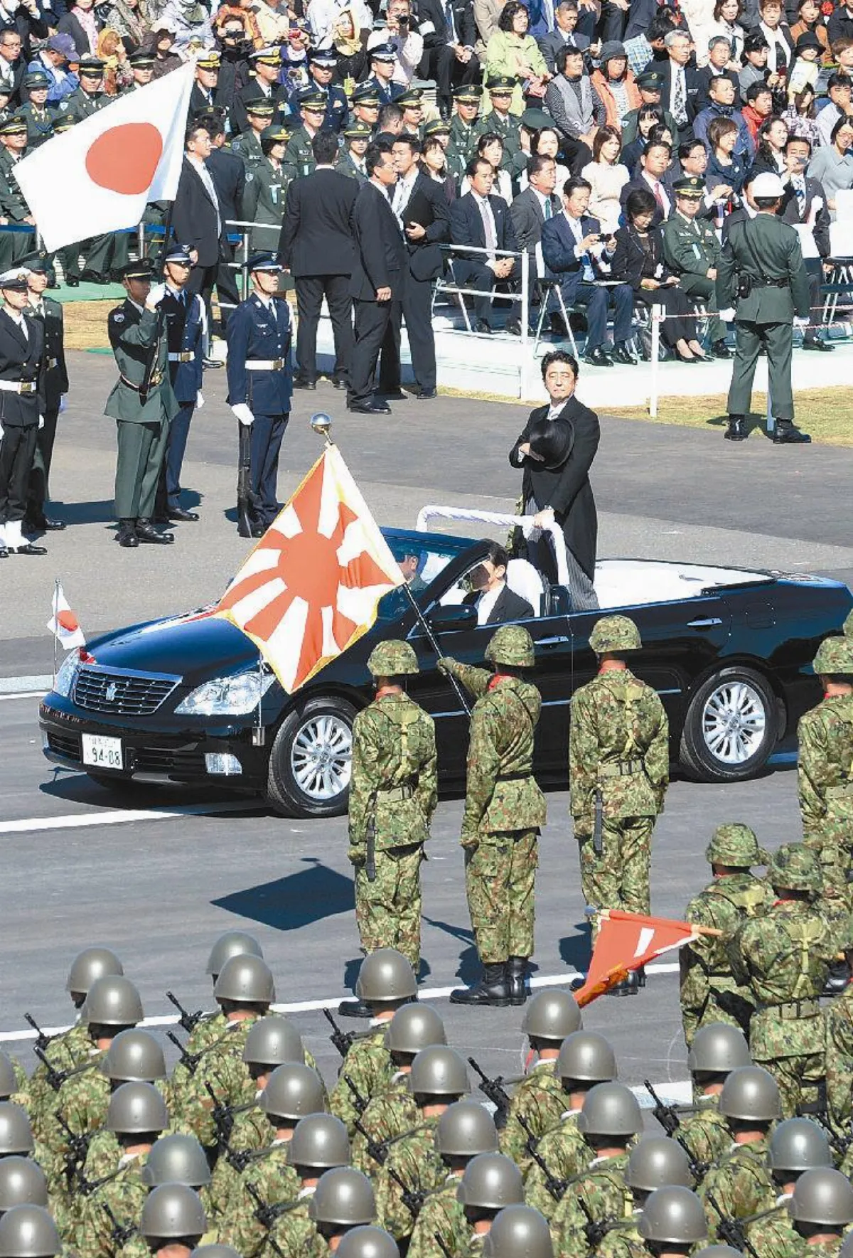 安倍：絕不容許以武力改變現狀
